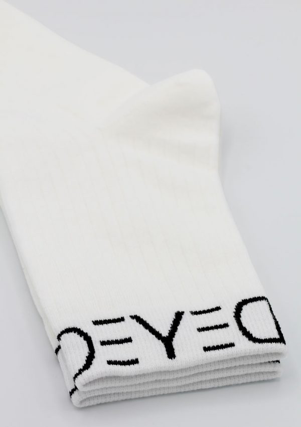 Seoulmade-Qualität-Socken-Weiß-Streetstyle